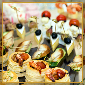 Servicio de catering selecto